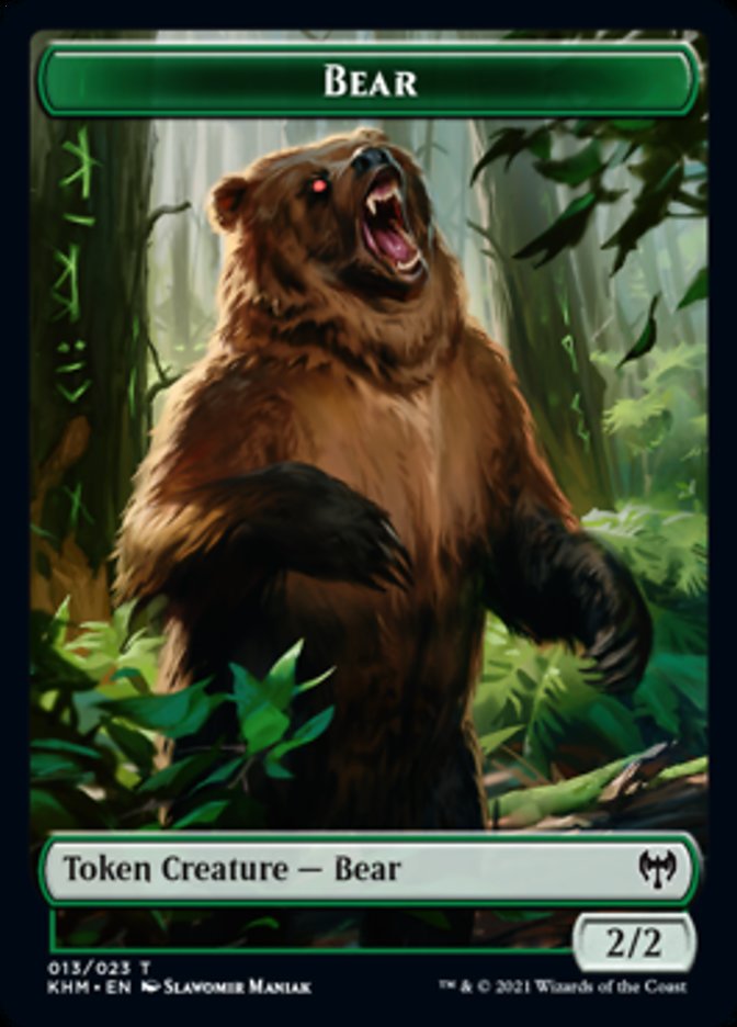 Bear Token [Kaldheim] | RetroPlay Games