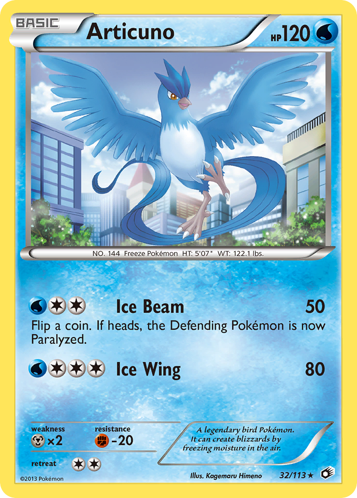 Articuno (32/113) [Black & White: Legendary Treasures] | RetroPlay Games