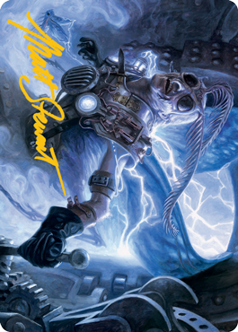 Insectile Aberration Art Card (Gold-Stamped Signature) [Innistrad: Midnight Hunt Art Series] | RetroPlay Games