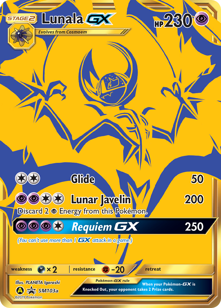 Lunala GX (SM103a) [Sun & Moon: Black Star Promos] | RetroPlay Games