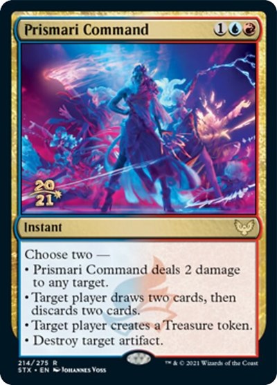 Prismari Command [Strixhaven: School of Mages Prerelease Promos] | RetroPlay Games