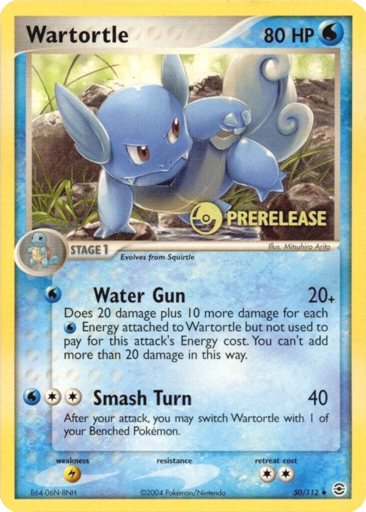 Wartortle (50/112) (Prerelease) [EX: FireRed & LeafGreen] | RetroPlay Games