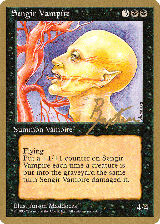 Sengir Vampire (George Baxter) [Pro Tour Collector Set] | RetroPlay Games