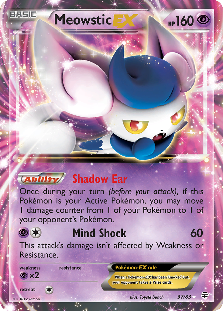 Meowstic EX (37/83) [XY: Generations] | RetroPlay Games