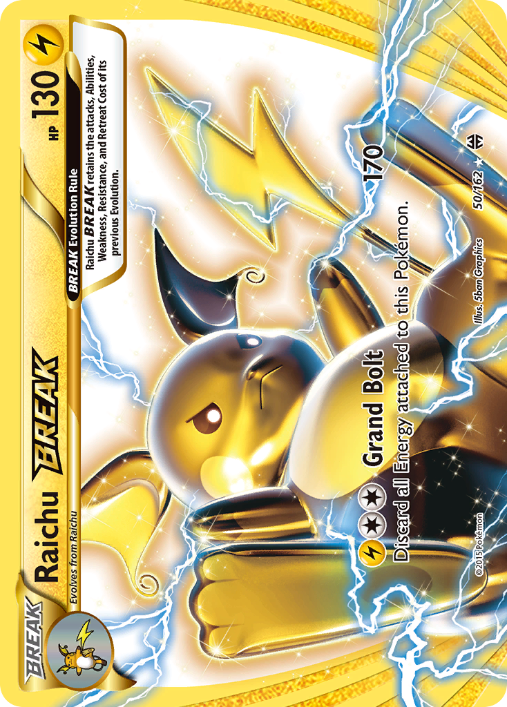 Raichu BREAK (50/162) [XY: BREAKthrough] | RetroPlay Games