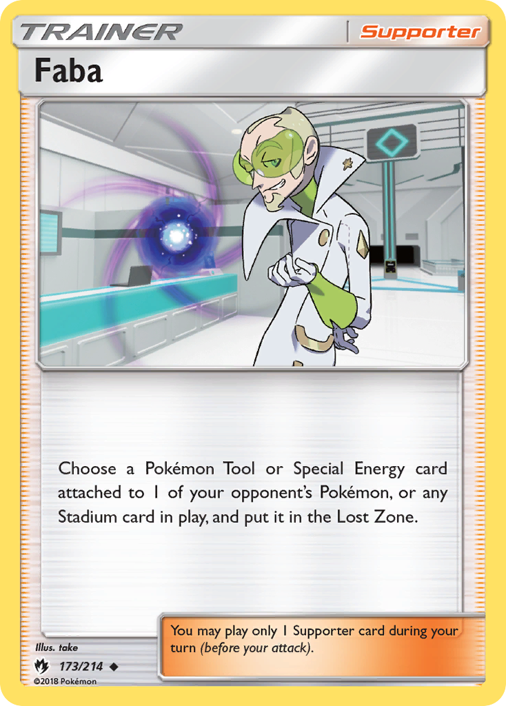 Faba (173/214) [Sun & Moon: Lost Thunder] | RetroPlay Games