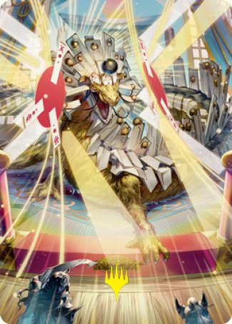 Spirit-Sister's Call Art Card (Gold-Stamped Signature) [Kamigawa: Neon Dynasty Art Series] | RetroPlay Games