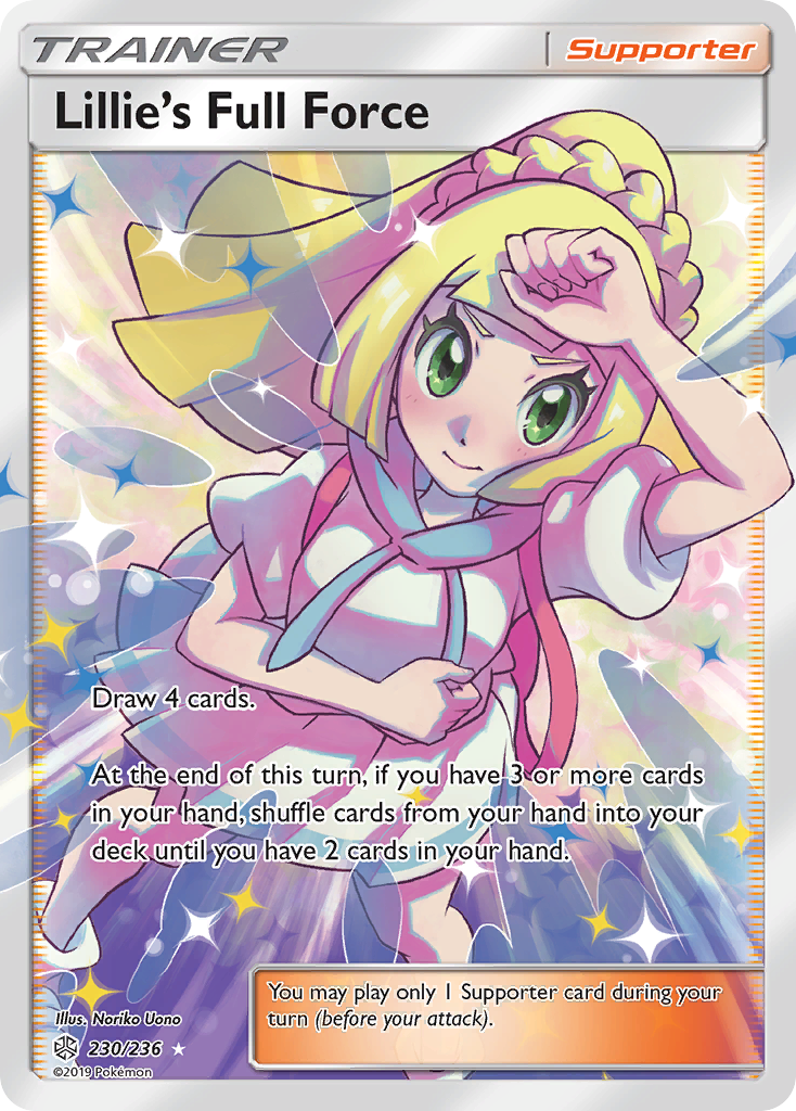 Lillie's Full Force (230/236) [Sun & Moon: Cosmic Eclipse] | RetroPlay Games
