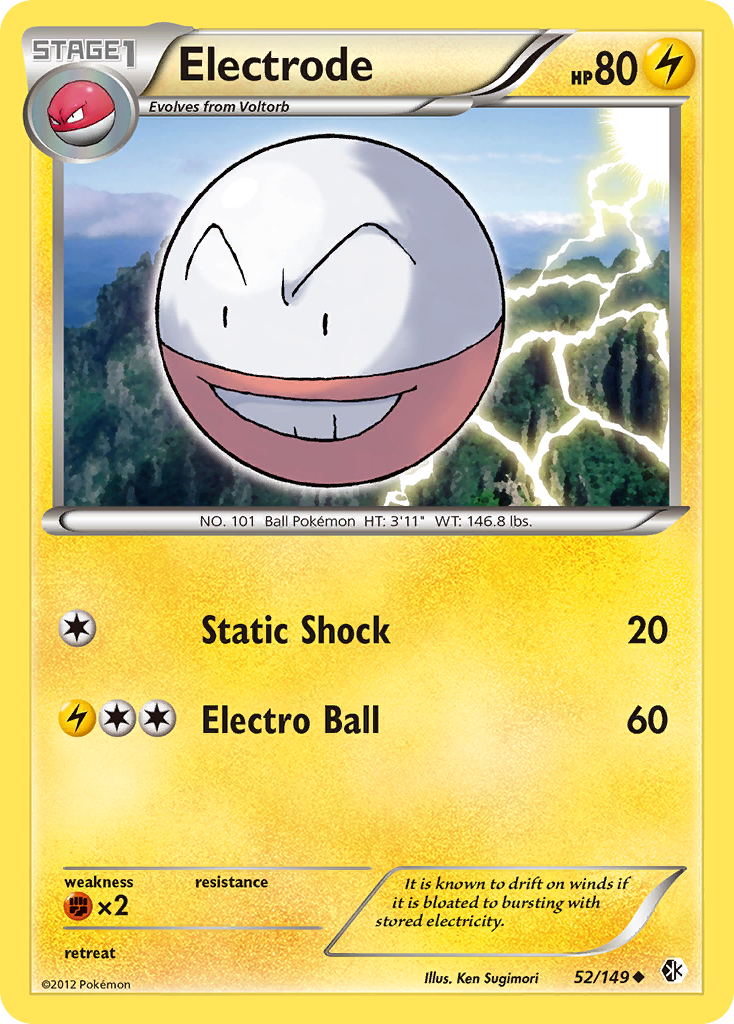 Electrode (52/149) [Black & White: Boundaries Crossed] | RetroPlay Games