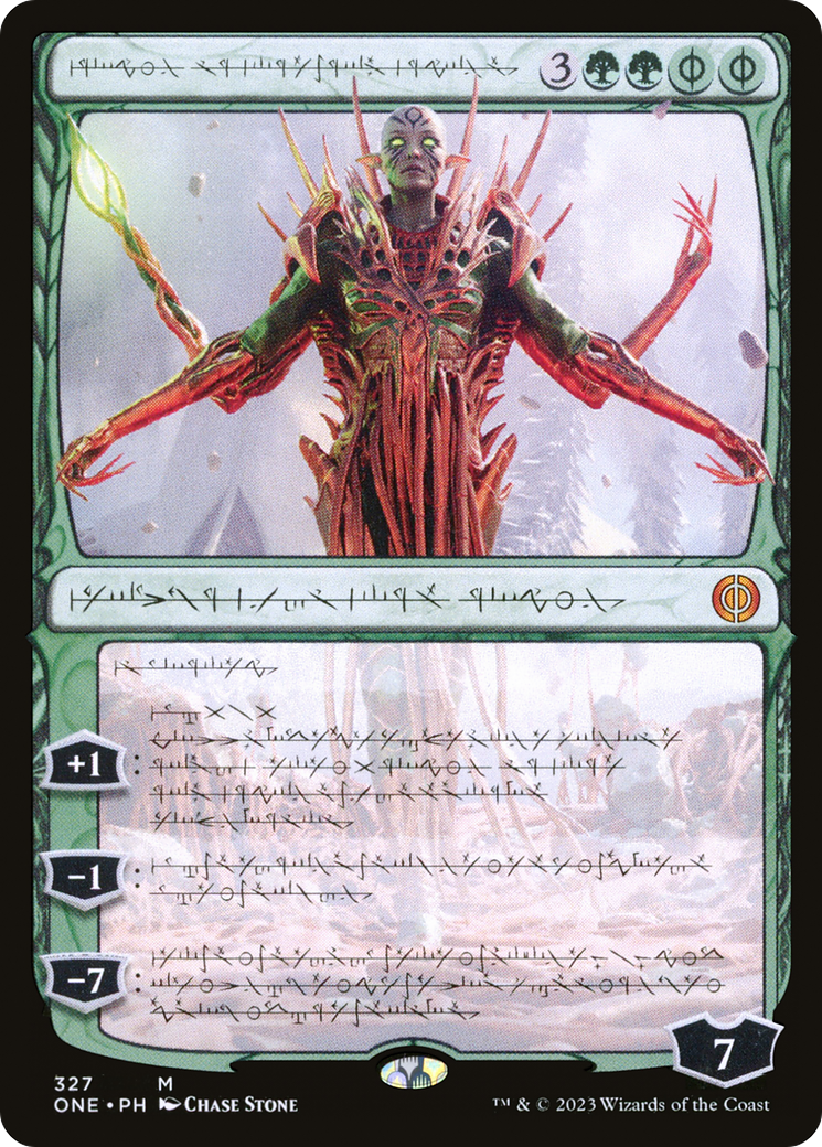 Nissa, Ascended Animist (Phyrexian) [Phyrexia: All Will Be One] | RetroPlay Games