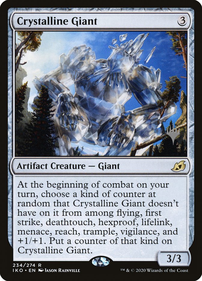 Crystalline Giant (Promo Pack) [Ikoria: Lair of Behemoths Promos] | RetroPlay Games