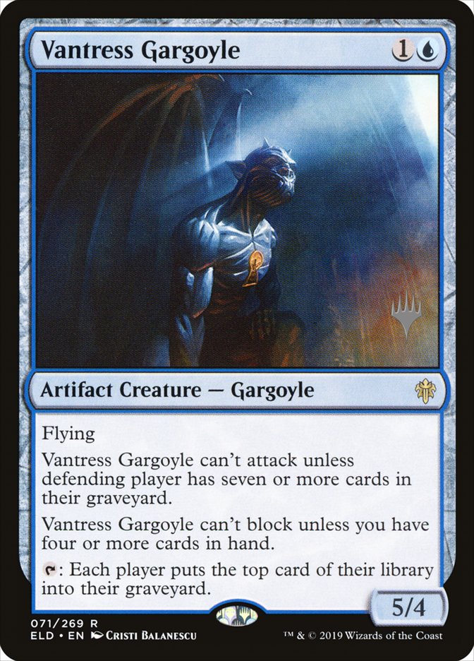 Vantress Gargoyle (Promo Pack) [Throne of Eldraine Promos] | RetroPlay Games