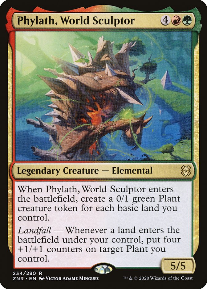 Phylath, World Sculptor [Zendikar Rising] | RetroPlay Games