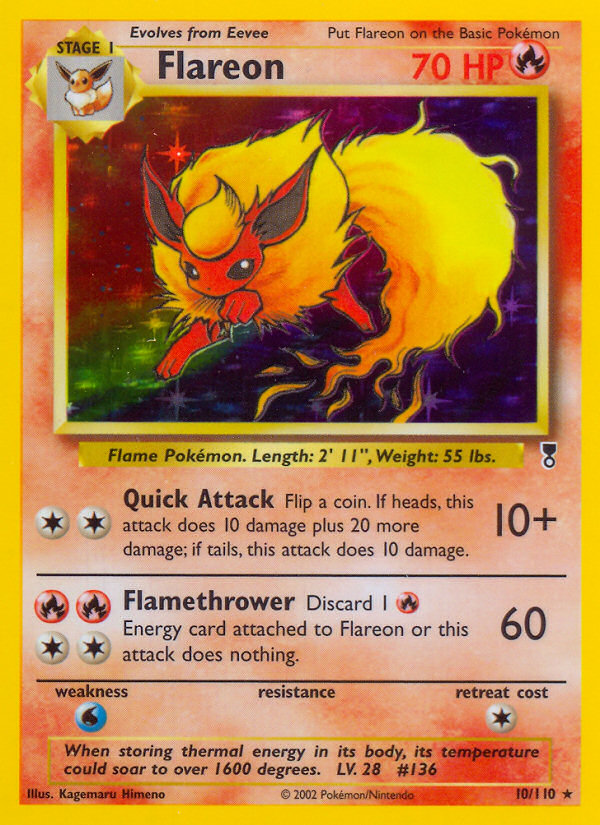 Flareon (10/110) [Legendary Collection] | RetroPlay Games