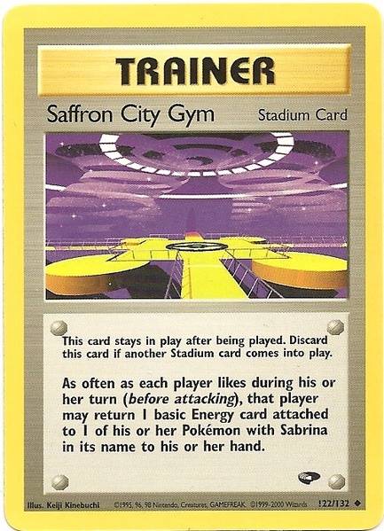 Saffron City Gym (122/132) [Gym Challenge Unlimited] | RetroPlay Games