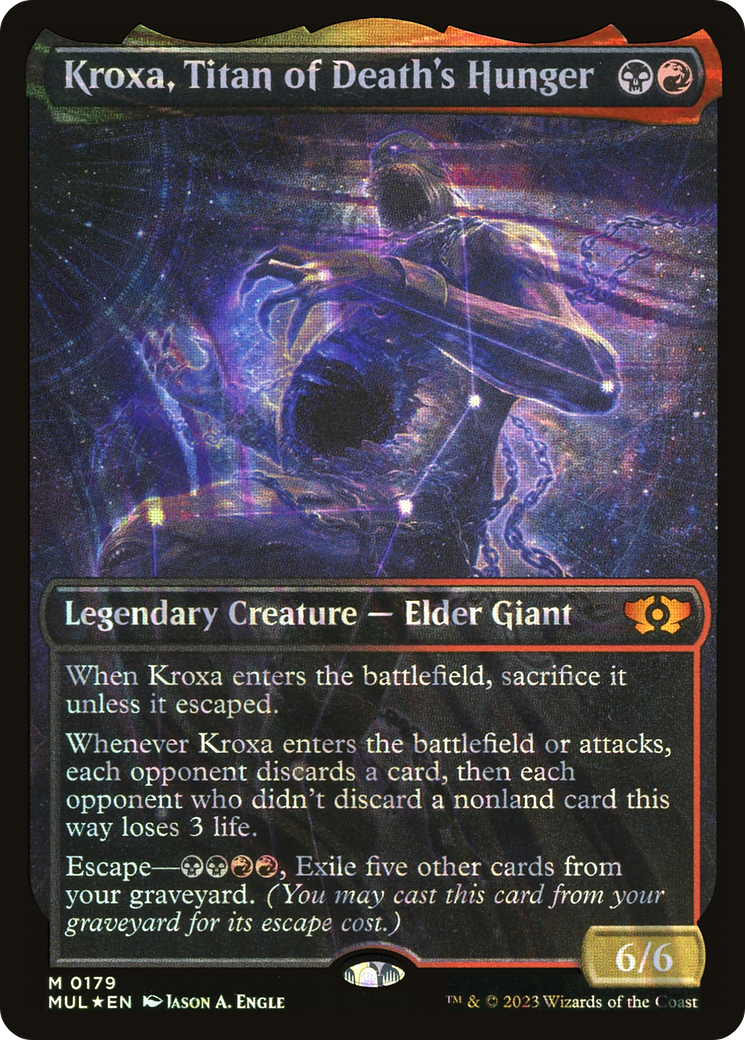 Kroxa, Titan of Death's Hunger (Halo Foil) [Multiverse Legends] | RetroPlay Games