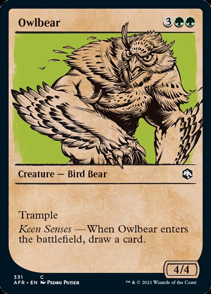 Owlbear (Showcase) [Dungeons & Dragons: Adventures in the Forgotten Realms] | RetroPlay Games