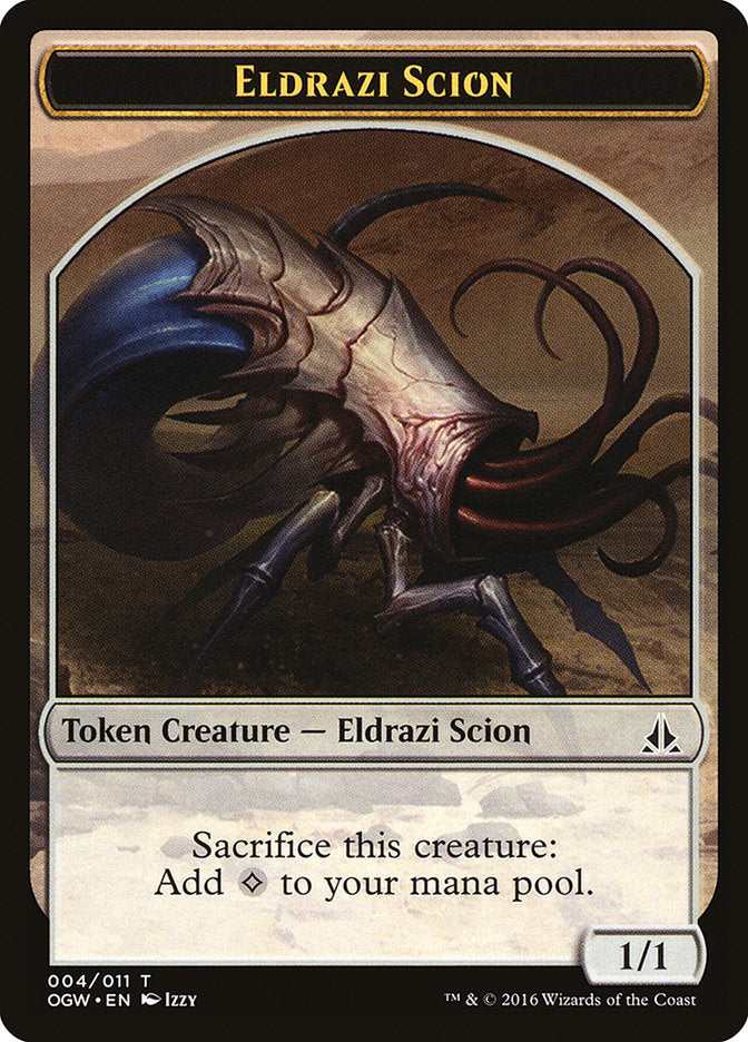 Eldrazi Scion (004/011) [Oath of the Gatewatch Tokens] | RetroPlay Games