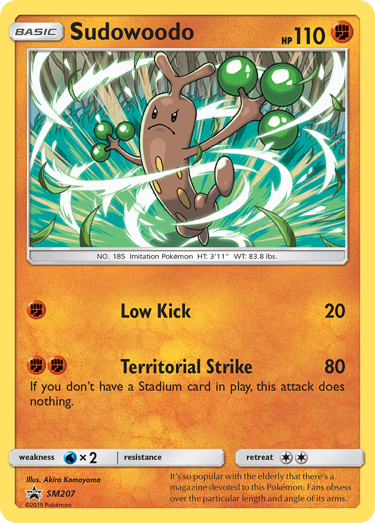 Sudowoodo (SM207) [Sun & Moon: Black Star Promos] | RetroPlay Games