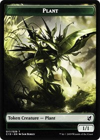 Plant // Morph Double-sided Token [Commander 2019 Tokens] | RetroPlay Games