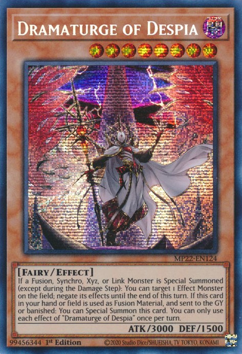 Dramaturge of Despia [MP22-EN124] Prismatic Secret Rare | RetroPlay Games