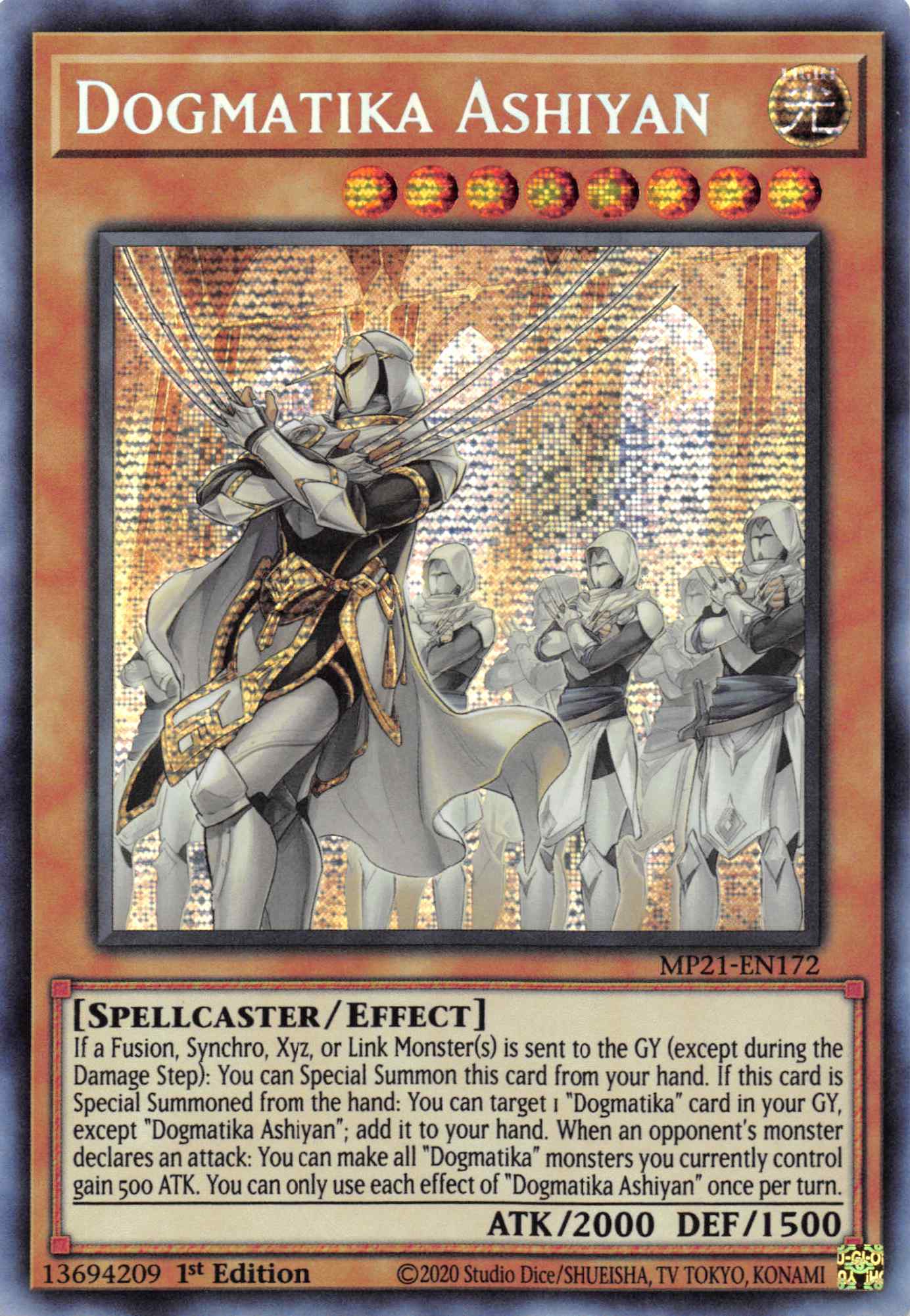 Dogmatika Ashiyan [MP21-EN172] Prismatic Secret Rare | RetroPlay Games