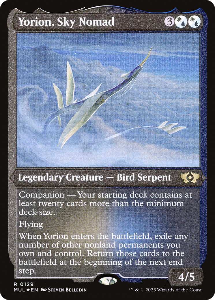 Yorion, Sky Nomad (Foil Etched) [Multiverse Legends] | RetroPlay Games