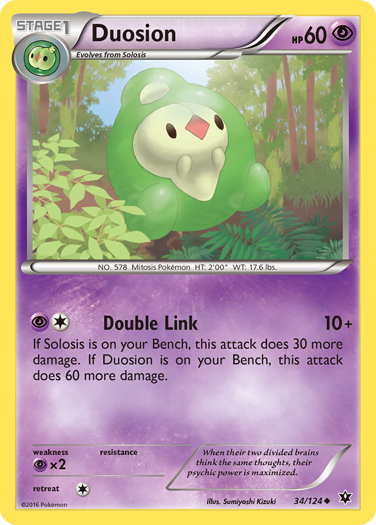 Duosion (34/124) [XY: Fates Collide] | RetroPlay Games