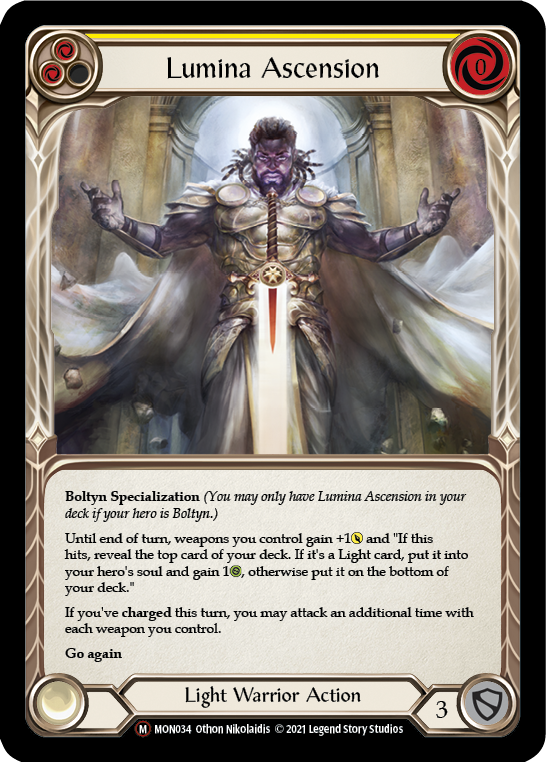 Lumina Ascension [U-MON034-RF] (Monarch Unlimited)  Unlimited Rainbow Foil | RetroPlay Games