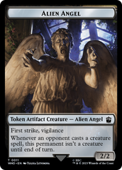 Alien Angel // Mark of the Rani Double-Sided Token [Doctor Who Tokens] | RetroPlay Games