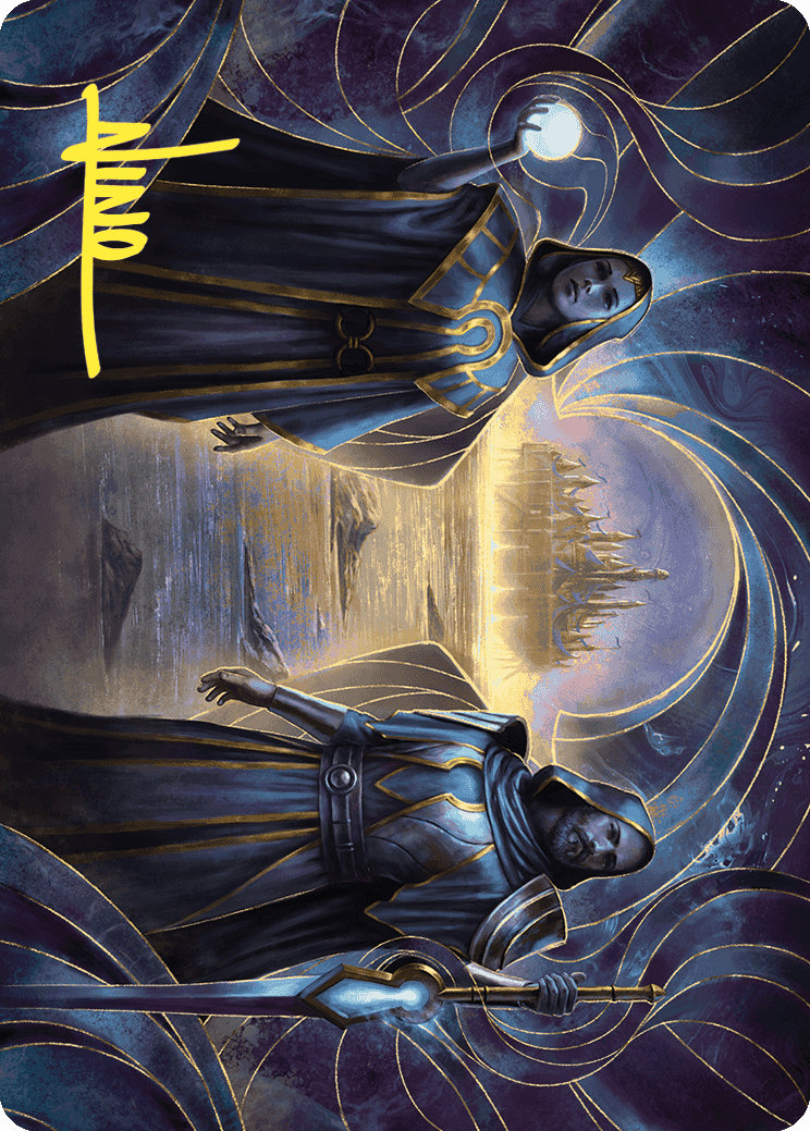 Court of Vantress Art Card (Gold-Stamped Signature) [Wilds of Eldraine Art Series] | RetroPlay Games