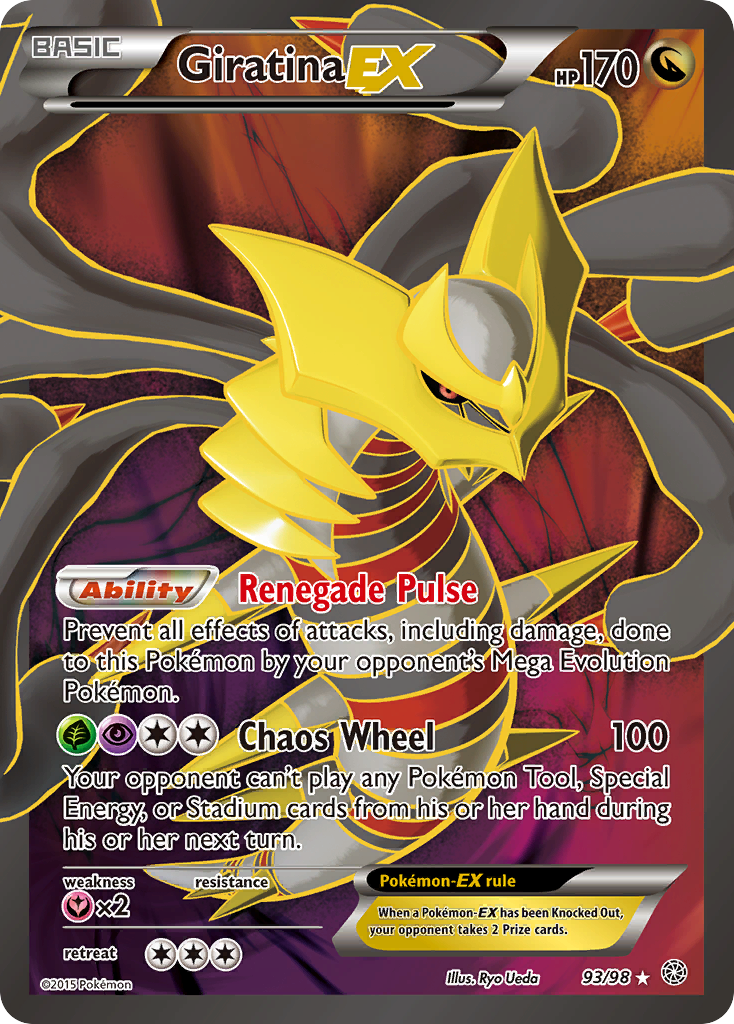 Giratina EX (93/98) [XY: Ancient Origins] | RetroPlay Games