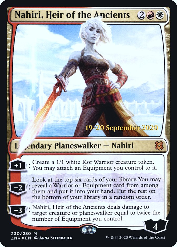 Nahiri, Heir of the Ancients  [Zendikar Rising Prerelease Promos] | RetroPlay Games