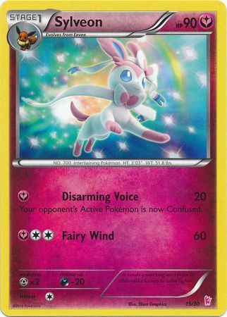 Sylveon (15/30) [XY: Trainer Kit - Sylveon] | RetroPlay Games