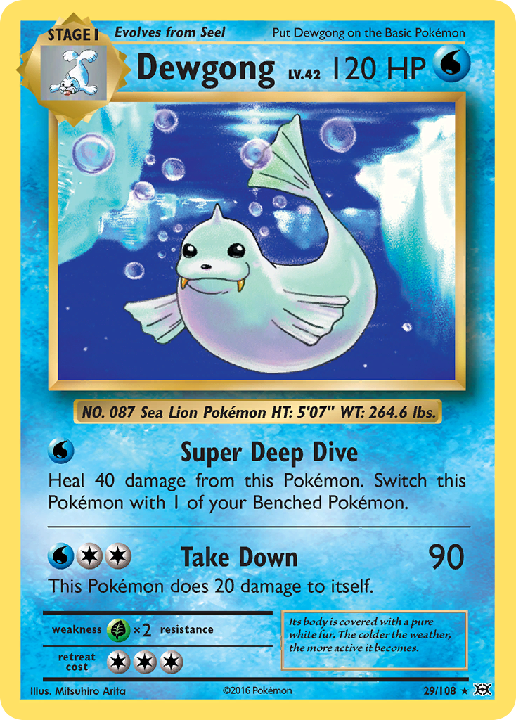 Dewgong (29/108) [XY: Evolutions] | RetroPlay Games