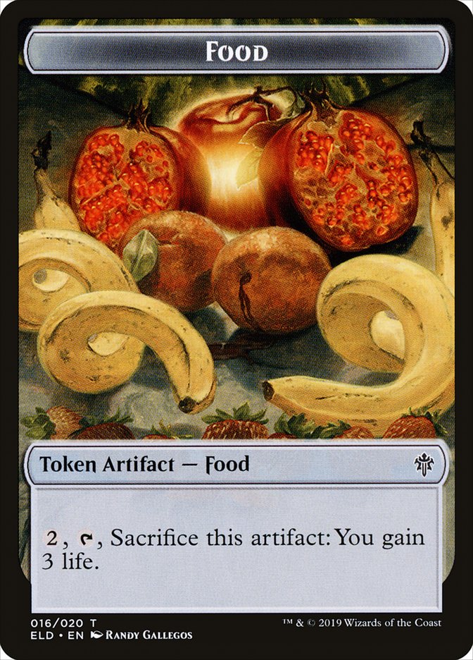 Food (016/020) [Throne of Eldraine Tokens] | RetroPlay Games