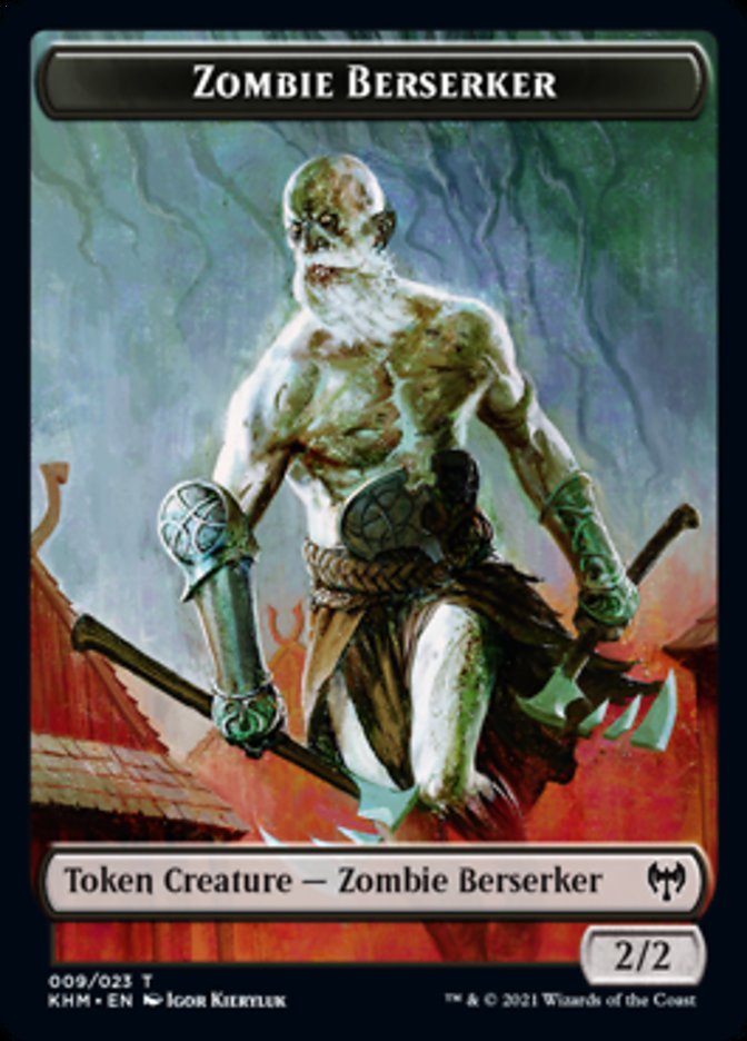 Zombie Berserker Token [Kaldheim] | RetroPlay Games