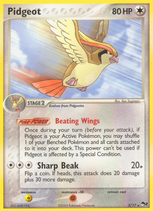 Pidgeot (2/17) [POP Series 2] | RetroPlay Games