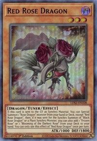 Red Rose Dragon (Green) [LDS2-EN108] Ultra Rare | RetroPlay Games