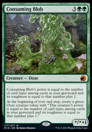 Consuming Blob (Promo Pack) [Innistrad: Midnight Hunt Promos] | RetroPlay Games