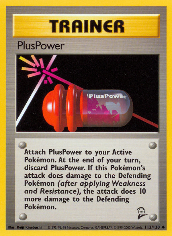 PlusPower (113/130) [Base Set 2] | RetroPlay Games