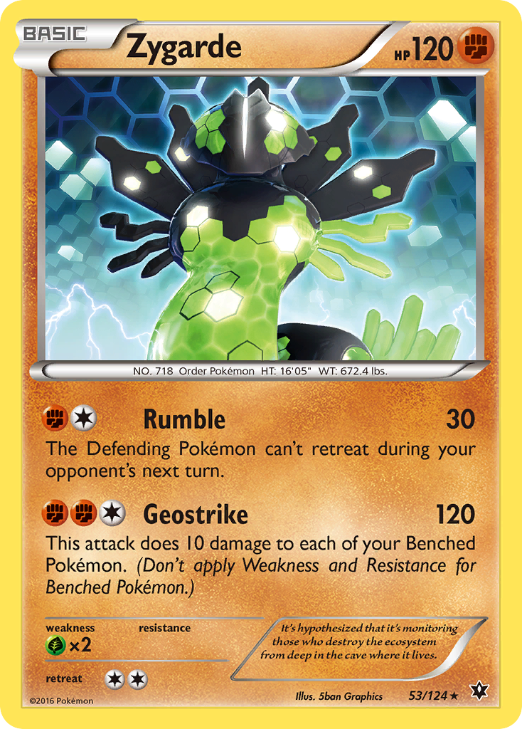 Zygarde (53/124) [XY: Fates Collide] | RetroPlay Games