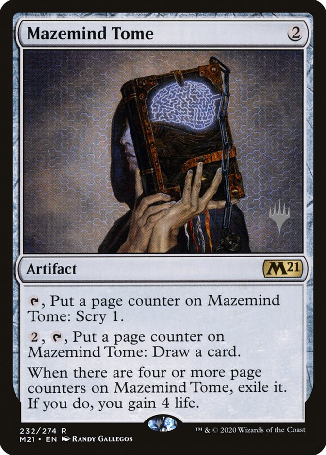 Mazemind Tome (Promo Pack) [Core Set 2021 Promos] | RetroPlay Games