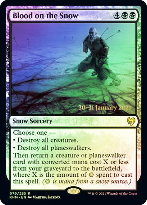 Blood on the Snow  [Kaldheim Prerelease Promos] | RetroPlay Games