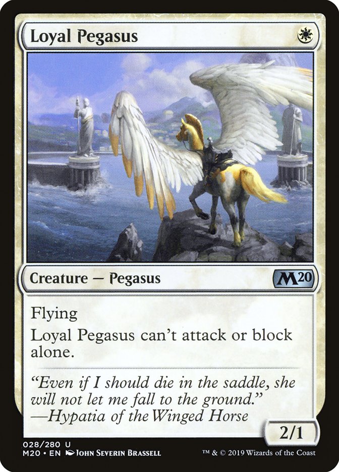 Loyal Pegasus [Core Set 2020] | RetroPlay Games