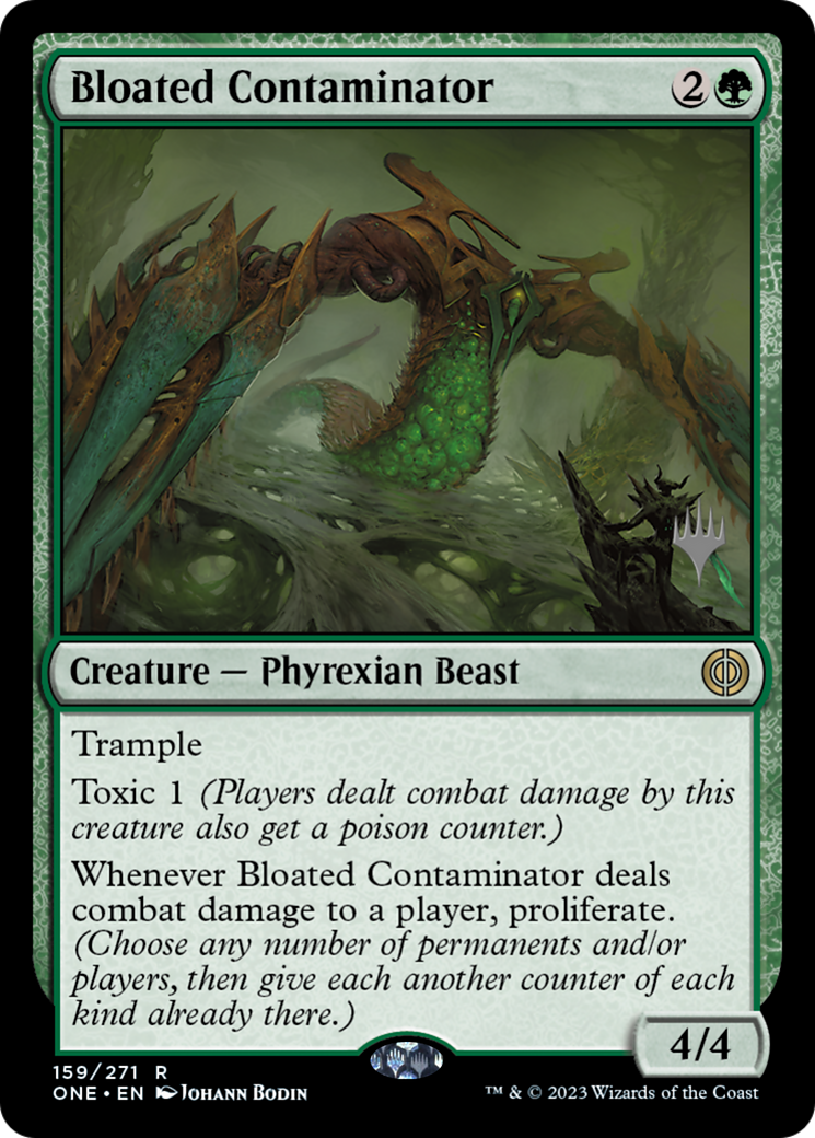 Bloated Contaminator (Promo Pack) [Phyrexia: All Will Be One Promos] | RetroPlay Games