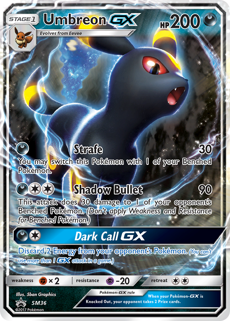 Umbreon GX (SM36) [Sun & Moon: Black Star Promos] | RetroPlay Games