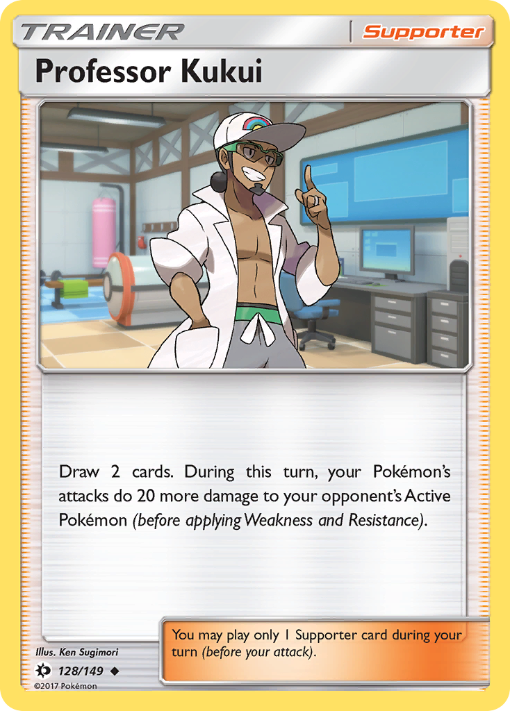 Professor Kukui (128/149) [Sun & Moon: Base Set] | RetroPlay Games