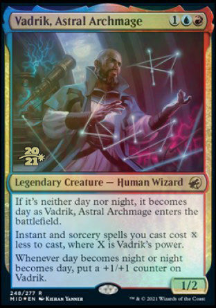 Vadrik, Astral Archmage [Innistrad: Midnight Hunt Prerelease Promos] | RetroPlay Games