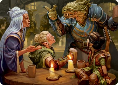 You Meet in a Tavern Art Card [Dungeons & Dragons: Adventures in the Forgotten Realms Art Series] | RetroPlay Games